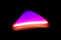 Gradient sunset projector lamp with led light