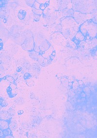 Blue bubble art on pink background abstract style