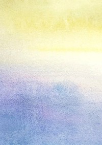 Yellow and blue watercolor background vector with yellow