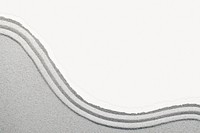 Zen sand background torn paper border, curve lines