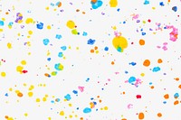 Colorful background vector with wax melted crayon art