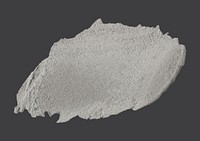 Smeared wet cement texture vector graphic element in gray tone