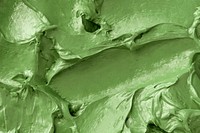 Green frosting texture background vector