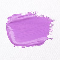 Purple paint smudge textured brush stroke creative art graphic