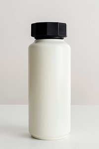 Minimal white water bottle