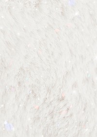 White sparkle fur texture background