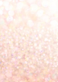 Light pink sparkles bokeh background invitation card