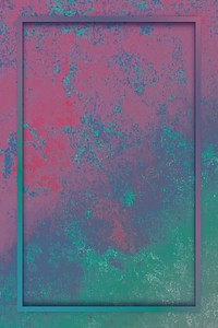 Rectangle frame on colorful background template vector