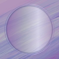 Round frame on purple background vector