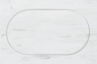 Oval silver frame on painted background vector