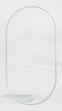 Silver frame on white painted mobile phone wallpaper vector