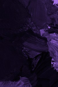 Dark violet oil paint strokes textured mobile phone wallpaper