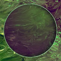 Round frame on abstract background illustration