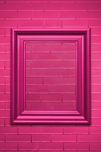 Pink photo frame