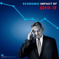 Economic impact of COVID-19 vector