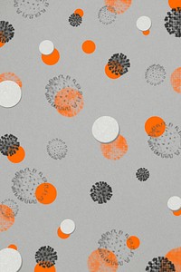 Orange infectious coronavirus outbreak social banner