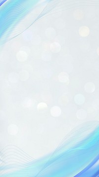 Sparkling bokeh on a blue background illustration