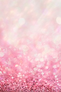 Pink sparkles gradient bokeh background