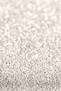 Light silver glitter textured background vector