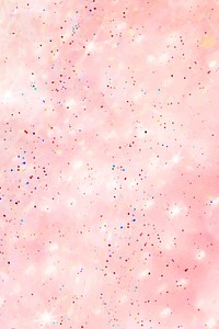 Soft pink sparkles confetti background background vector