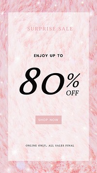 Enjoy up to 80% off vector
