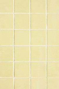 Yellow tile wall pattern background