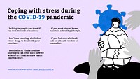 Coping with stress during the COVID-19 pandemic temlpate source WHO