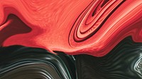 Black and red fluid background design resource 