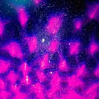 Magenta galaxy background design