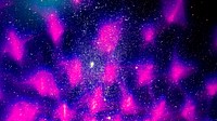 Magenta galaxy background design