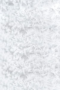 Frozen ice crystals Christmas background design space