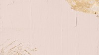 Gold glitter decorated pastel texture background