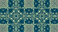 Vintage floral ornament seamless pattern background