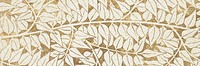 Decorative vintage leaves ornament seamless pattern background 