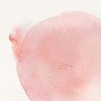 Watercolor peach pastel background vector