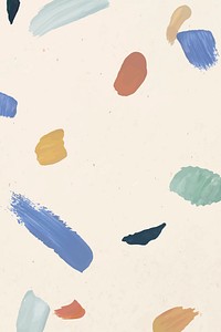 Colorful paint brush vector abstract pattern background