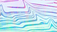 Holographic background wavy fluid pattern