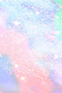 Holographic background ice crystal texture gradient