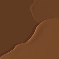Acrylic paint caramel brown social media background