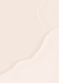 Pastel beige fluid texture poster background