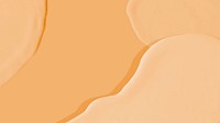 Acrylic texture buff orange abstract blog banner background