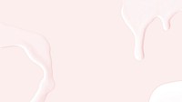 Pastel pink fluid texture abstract blog banner background