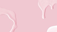 Pastel pink fluid texture abstract blog banner background
