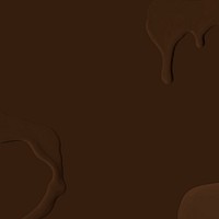 Dark brown acrylic texture social media background