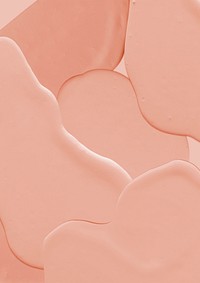 Thick acrylic texture peach copy space background