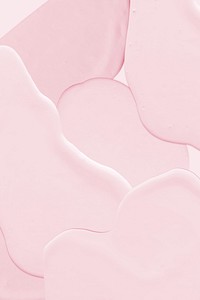 Thick pastel pink acrylic paint texture background