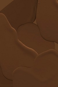 Thick acrylic texture brown copy space background