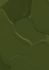 Thick acrylic texture dark olive green copy space background