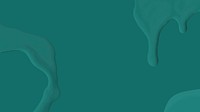 Teal green acrylic painting blog banner background