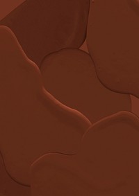Thick acrylic texture brown copy space background